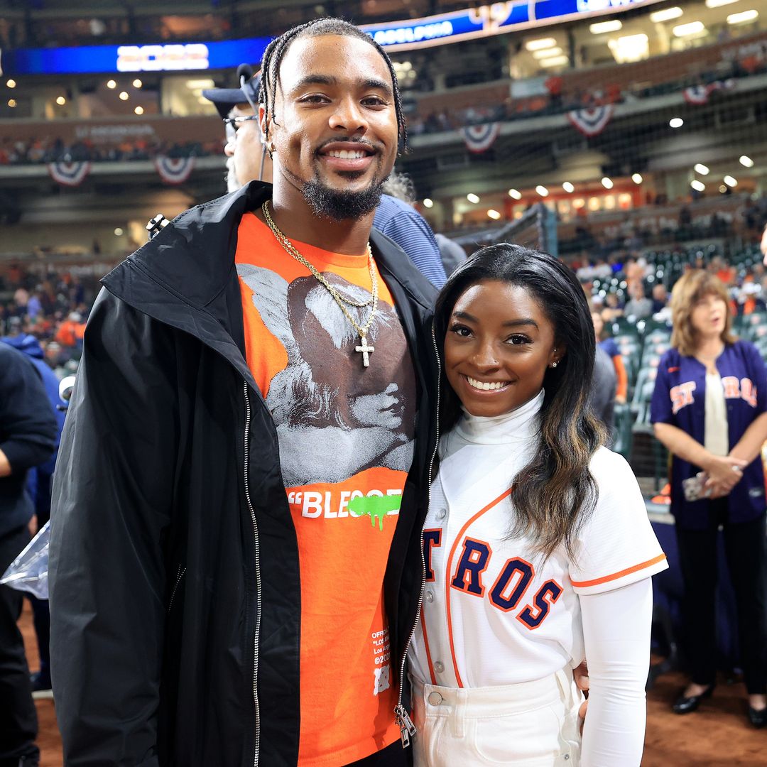 Simone Biles addresses 'divorce' following backlash from husband Jonathan Owens' viral comments