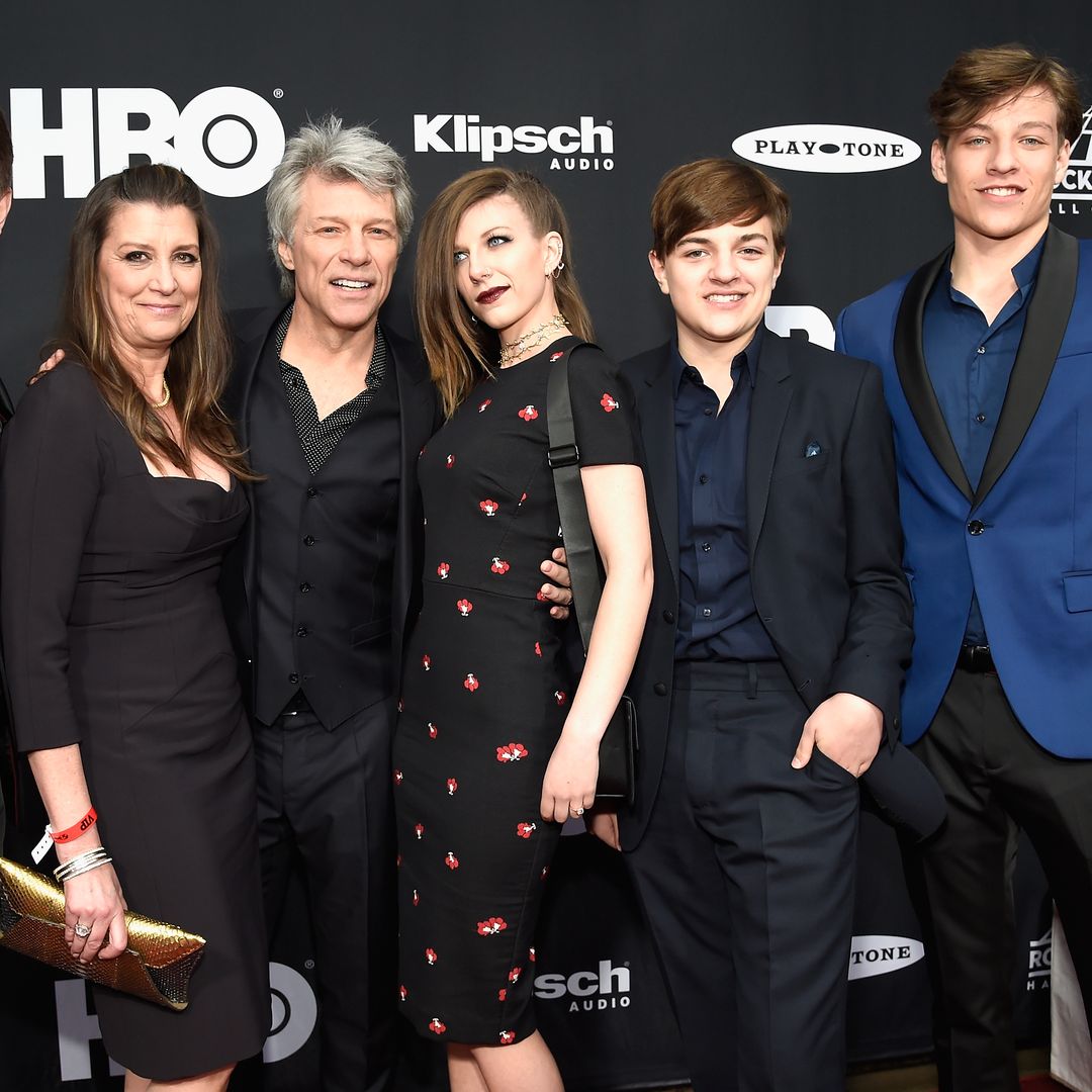 Jon Bon Jovi's four children including Millie Bobby Brown's fiancé Jake Bongiovi