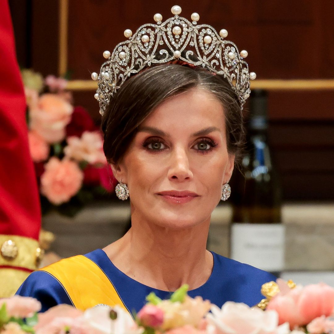 Queen Letizia just wore a waist-cinching wedding dress – but nobody noticed
