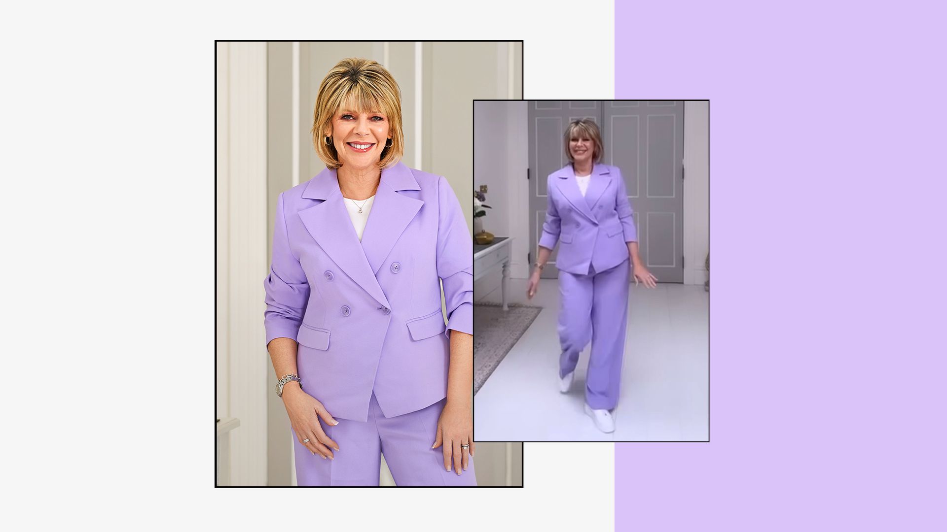Ruth Langsford launches a blazer in this season's hottest colour - and it's now on sale