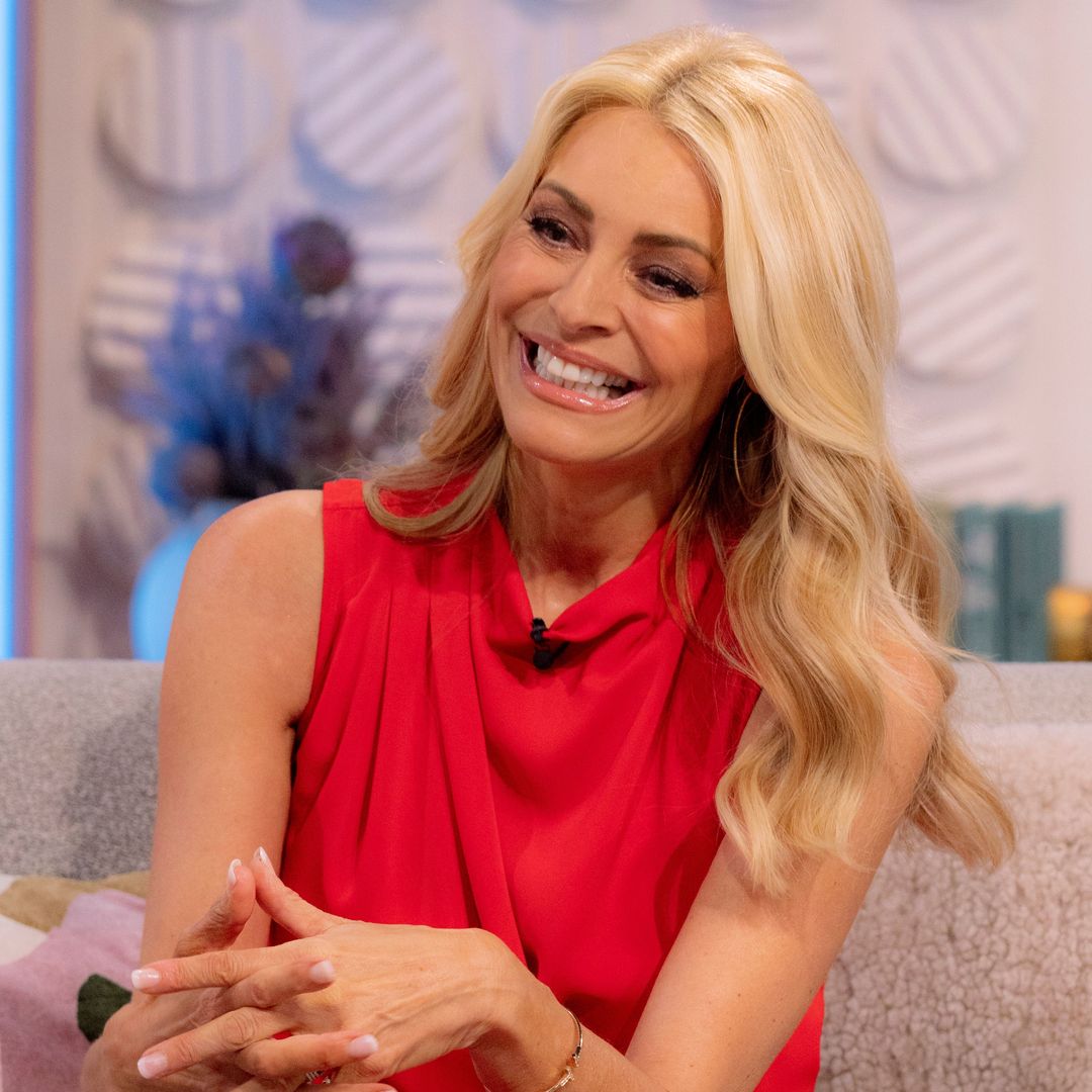Tess Daly looks unrecognisable with short bob and figure-flattering jeans in throwback photo