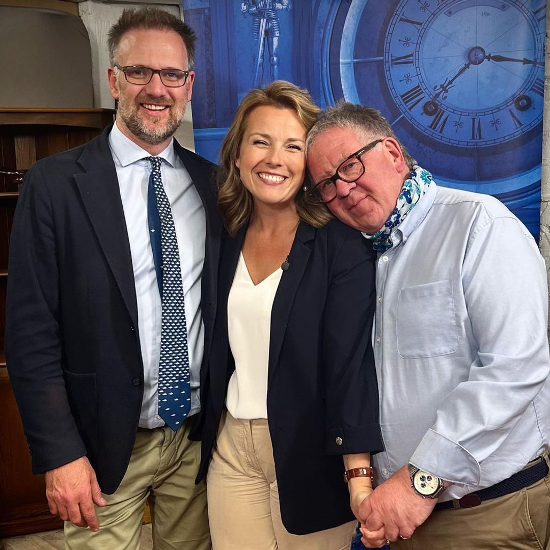 Inside Bargain Hunt's Christina Trevanion's sweet years-long friendship with co-stars Philip Serrell and Charles Hanson