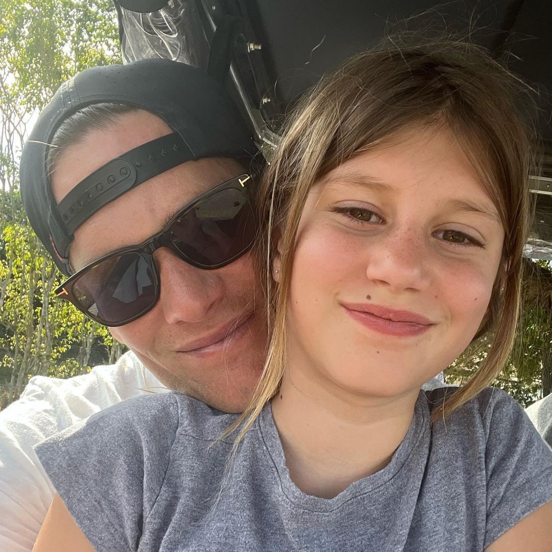 Tom Brady enjoys bonding with kids Benjamin, 14, and Vivian, 11 on ski holiday